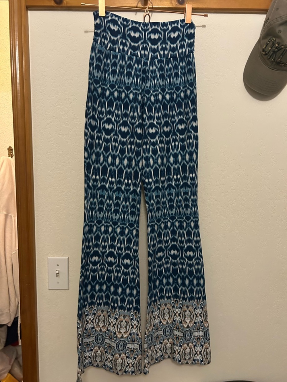Earth bound blue boho pants